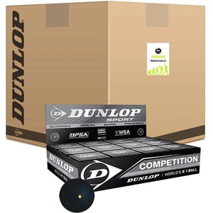 6x Dunlop Squashball Competition 12x - Squashwebwinkel