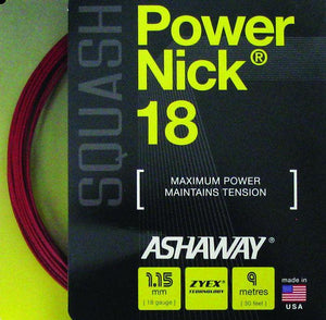 Ashaway PowerNick 18 9 mtr. - Squashwebwinkel