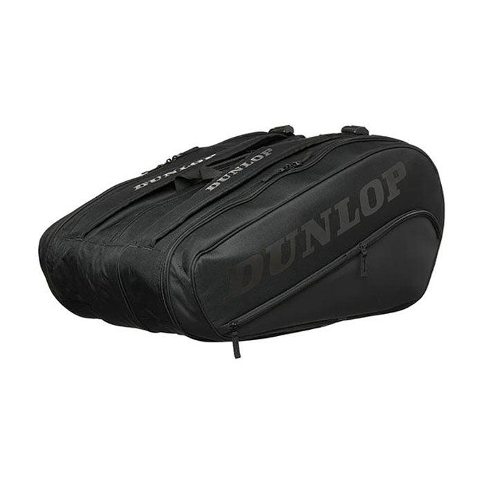 Dunlop CX Team 12 Racketbag zwart (2023) - Squashwebwinkel