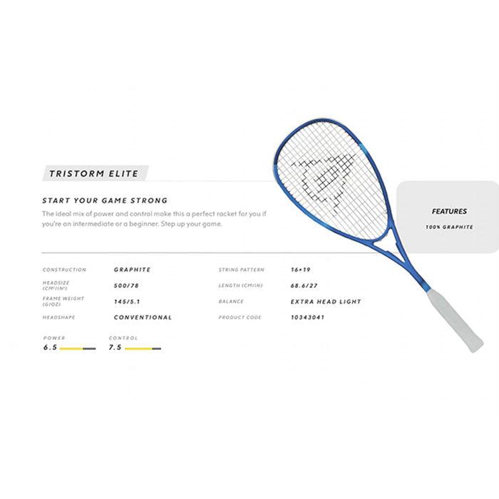 2x Dunlop Tristorm Elite (2023) - Squashwebwinkel