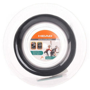 Head Evolution Pro 1.21 mm zwart 110 mtr - Squashwebwinkel