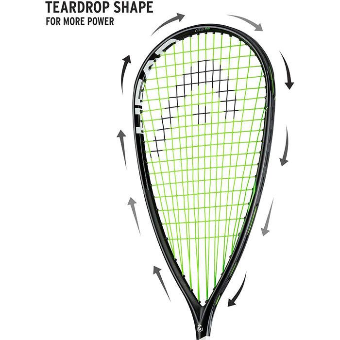 Head Graphene 360 Speed 135 Slimbody - Squashwebwinkel