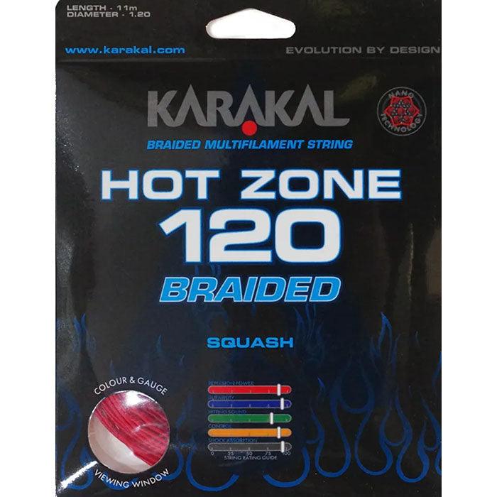 Karakal Hot Zone 120 Red 10 mtr. - Squashwebwinkel