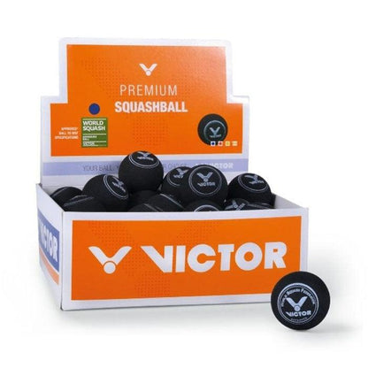 Victor Squashbal blauwe stip 36x - Squashwebwinkel